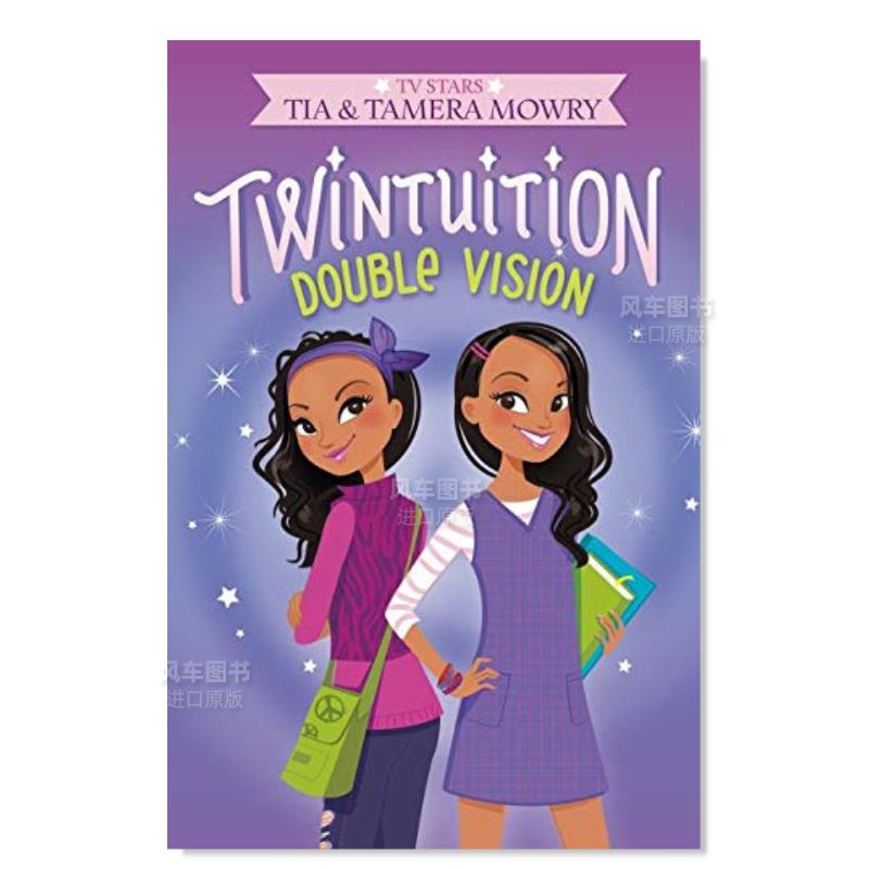 【现货】Twintuition:复视英文儿童分阶阅读进口原版书Twintuition: Double Vision Mowry著Harpercollins出版