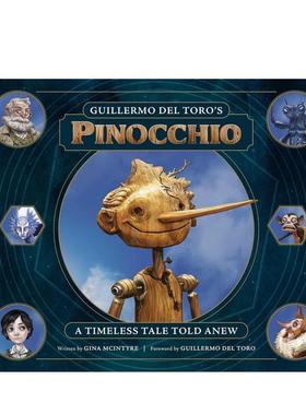 【预售】吉尔莫德尔托罗的匹诺曹 定格动画美术设定Guillermo del Toro’s Pinocchio英文生活影视Gina McIntyre精装Insight Edit