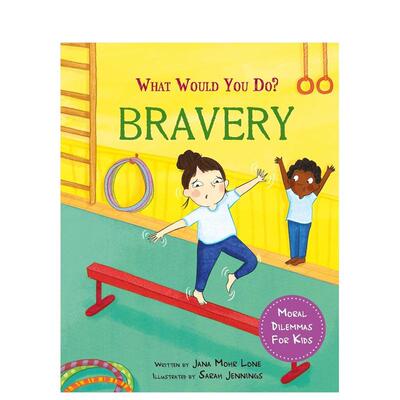 【预售】你会怎么做？勇敢What would you do?英文儿童绘本自我认知情绪管理Jana Mohr Lone平装Franklin Watts9-12岁进口原版书9