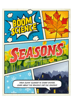 【现货】科学:季节英文儿童绘本IP系列进口原版外版书精装BOOM! SCIENCE: SEASONSGeorgia Amson-Bradshaw?Wayland