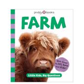 小小孩 大问题 英文儿童绘本动物生态环保Roger Farm 农场 Books Priddy纸板书Priddy 现货 US进口原版 书9781684495092