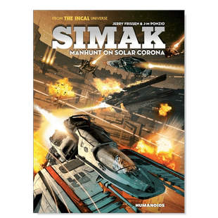 【预售】【Humanoids】西马克追捕日冕英文漫画进口原版书精装14岁以上Simak: Manhunt on Solar Corona Jerry Frissen & Jean-Mi