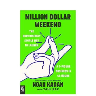 【现货】百万美元周末 48小时内启动7位数业务 AppSumo创始人Noah Kagan创业秘诀Million Dollar Weekend英文商业行销Noah Kagan平
