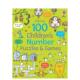 Children 9岁 and Games进口原版 Number Puzzles 100 现货 100个儿童数字谜题与游戏英文儿童趣味6 书平装 Phillip PCW