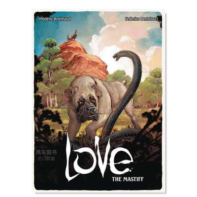 【预 售】爱：獒犬英文漫画进口原版图书Love: The MastiffFederico Bertolucci Magnetic Press