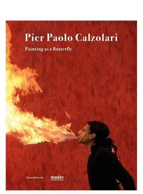 【预售】皮耶罗保罗卡尔佐拉利 如蝶之画Pier Paolo Calzolari 英文艺术家艺术工作室Achille Bonitox Oliva精装Silvana进口原版书