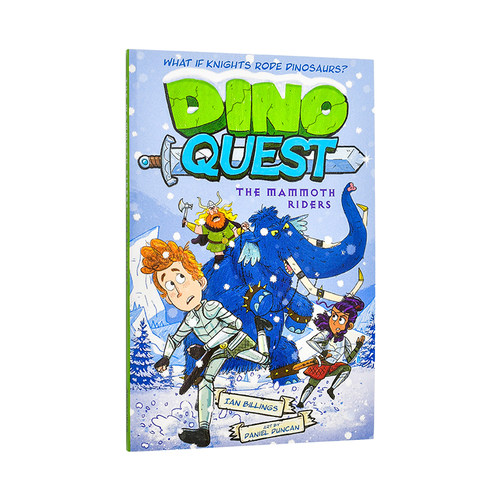 【预售】恐龙大冒险 猛犸象骑士Dino Quest英文儿童章节书Dino Quest Ian Billings平装Arcturus Publishing9-12岁进口原版书9781
