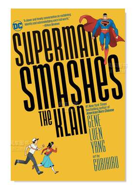 【现货】【DC Comics】超人大战黑帮英文漫画平装进口原版书Superman Smashes the Klan Gene Luen Yang