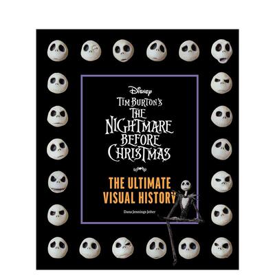 【预售】迪斯尼蒂姆伯顿圣诞夜惊魂视觉史Disney Tim Burton's Nightmare Before Christmas英文影视Dana Jennings JelterIns