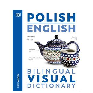 【预售】【DK双语视觉词典】波兰语 英语双语图解词典【DK Bilingual Visual Dictionaries】Polish English英文语言学习平装DK进