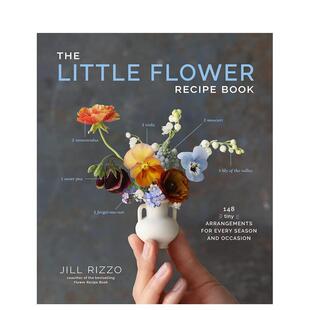 Book英文生活综合Jill 8290534 小花插花指南The 书9781 Artisan进口原版 Rizzo精装 Recipe Flower Little 现货