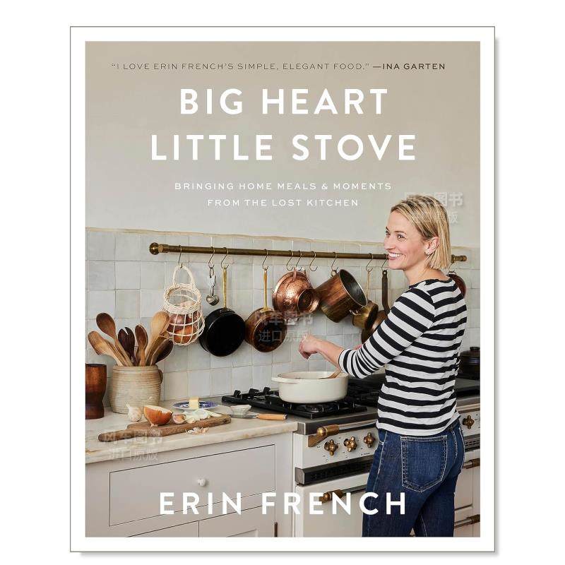 【预售】大心小火炉 Big Heart Little Stove英文餐饮原版图书外版进口书籍 Erin French Celadon Books