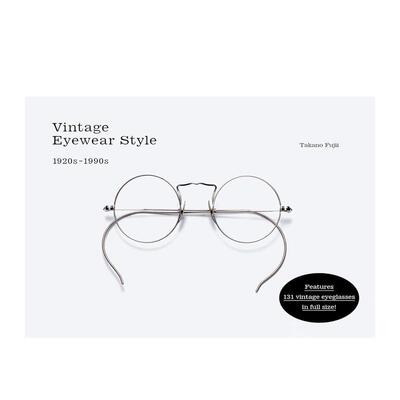 【预售】复古眼镜风格图鉴1920s-1990sVintage Eyewear Style英文时尚综合Takano Fujii平装Schiffer进口原版书97807 367533