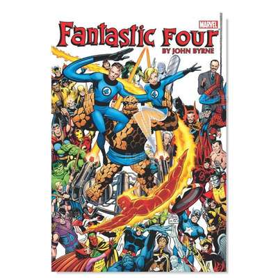 【预 售】神奇四侠 by JOHN BYRNE 选集 卷1 新印刷英文漫画精装进口原版书FANTASTIC FOUR BY JOHN BYRNE OMNIBUS VOL. 1 [NEW PR