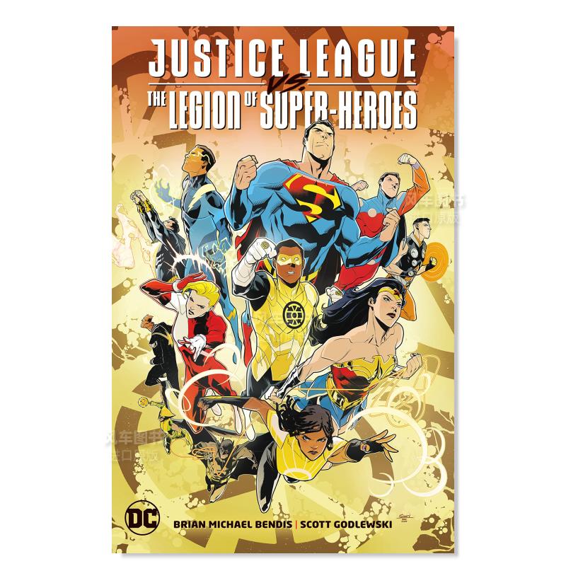【预售】【DC Comics】正义联盟vs超级英雄军团英文漫画进口原版书Justice League Vs. The Legion of Super-Heroes Brian Micha