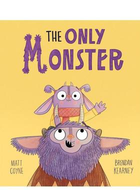 【预售】的怪兽The Only Monster英文儿童绘本虚构类Matt Coyne平装Frances Lincoln Publishers3-6岁进口原版书9780711298767