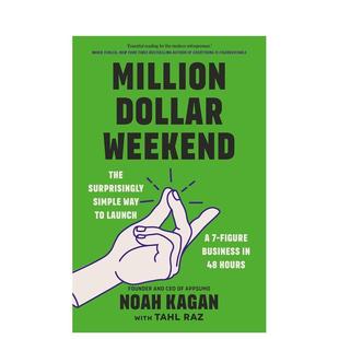 【现货】百万美元周末Million Dollar Weekend英文商业行销Noah Kagan平装Ebury Publishing进口原版书9781529146189