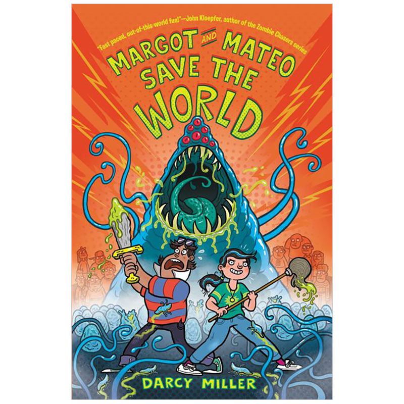 【现货】玛戈特和马太拯救世界英文儿童故事进口原版书精装Margot and Mateo Save the World Darcy Miller著Harpercollins出