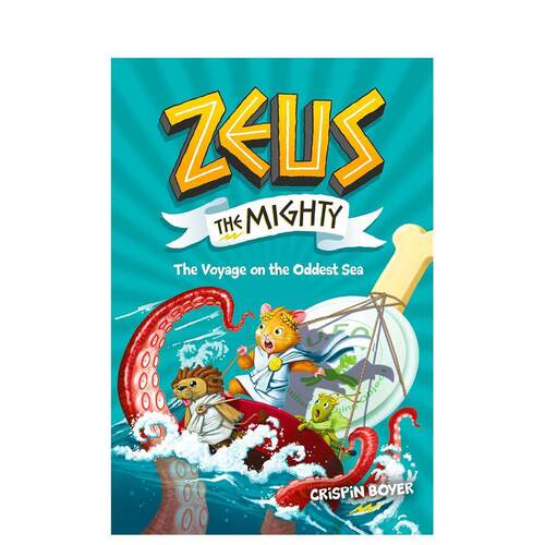 【现货】【宙斯神鼠】#5 奇海旅行【Zeus the Mighty】The Voyage on the Oddest Sea 英文儿童章节书Crispin Boyer精装6-9岁Disn