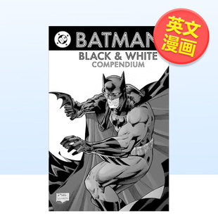 【预售】【DC Comics】蝙蝠侠黑与白 全编Batman英文漫画J.H. Williams平装DC Comics进口原版书9781799502920