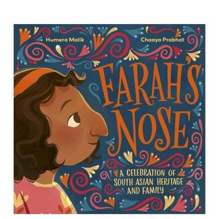 books6 书978144497 鼻子Farah Malik平装 Hodder Nose英文儿童绘本自我认知情绪管理Humera 法拉 9岁进口原版 Children 预售