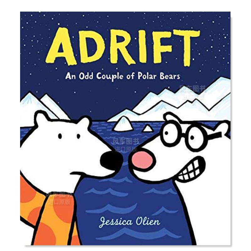 【现货】漂流英文儿童绘本自我认知情绪管理进口原版书Adrift Olien著Balzer & Bray出版