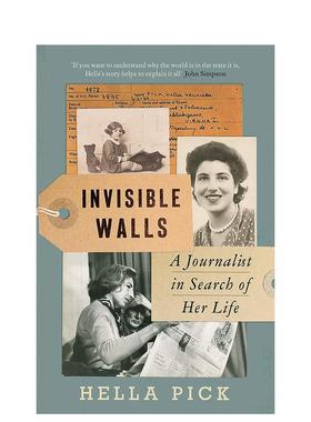 【预售】无形的墙Invisible Walls英文文学小说平装进口原版书Hella Pick Orion Publishing Group
