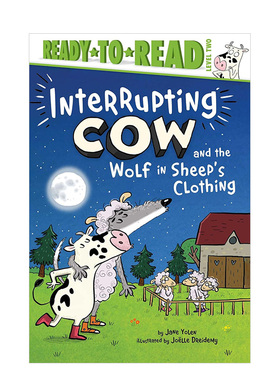 【预售】打断牛和披着羊皮的狼（精装）英文儿童分阶阅读进口原版外版书精装3-6周岁Interrupting Cow and the Wolf in Sheep's