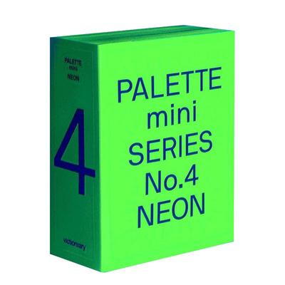 【预售】【调色板迷你系列】04霓虹【PALETTE MINI SERIES】 04英文印刷版式色彩设计Victionary平装victionary进口原版书9789887