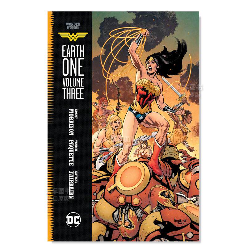 【预售】【DC Comics】神奇女侠。地球一号第3卷英文漫画进口原版书Wonder Woman: Earth One Vol. 3 PaquetteYanick