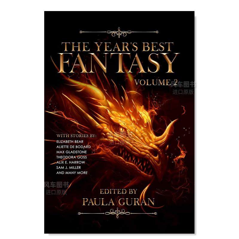 【预售】每年的幻想佳品Year's Best Fantasy英文小说原版图书进口外版书籍GURAN, PAULA PYR