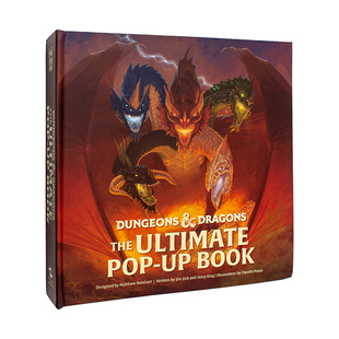 Pop 进口原版 书Dungeons 立体书英文影视精装 The Ultimate Book 龙与地下城：侠盗荣耀 Dragons 外版 现货