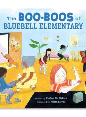 【预售】【Alison Farrell】蓝铃小学的校医女士英文儿童绘本插画师进口原版外版书精装3-6周岁The Boo-Boos of Bluebell Elemen