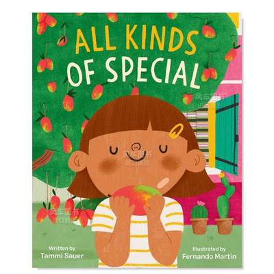 【预售】各式各样的特别之处英文儿童绘本人际关系进口原版外版书精装All Kinds of SpecialTammi SauerPaula Wiseman