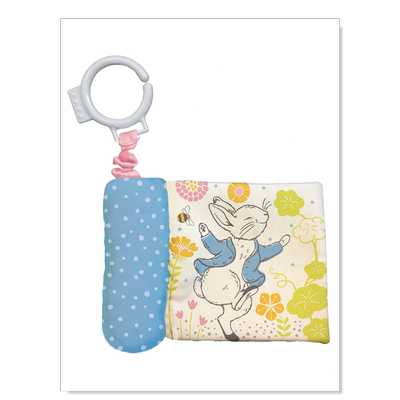 【现货】软乎乎的彼得兔布料书英文儿童趣味进口原版书Peter Rabbit Buzzy Book Beatrix Potter著Puffin Books 出版