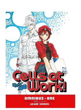 【预售】工作细胞合集1英文漫画进口原版书平装14岁以上Cells at Work! Omnibus 1  Akane ShimizuKodansha Comics