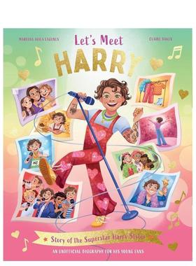 【现货】让我们来认识一下哈里Let's Meet Harry英文儿童绘本人物传记Claire Baker Mariana Avila Lagunes精装Macmillan Childre