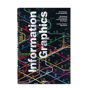 【现货】信息图表英文综合设计精装Information Graphics Sandra Rendgen著TASCHEN出版