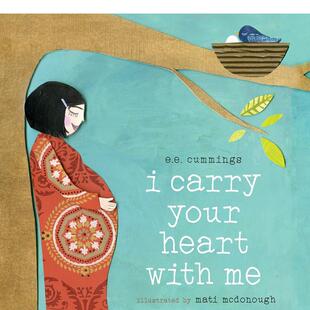 Your 现货 Carry Cummings 6岁纸板书E.E. Heart 与你同在I McDonough插画师 Mati with and 英文儿童绘本插画师3