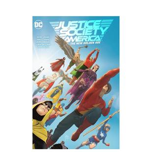 美国正义协会卷1新黄金时代英文漫画精装 Society 预售 Comics The Golden 进口原版 America 书Justice New Vol.
