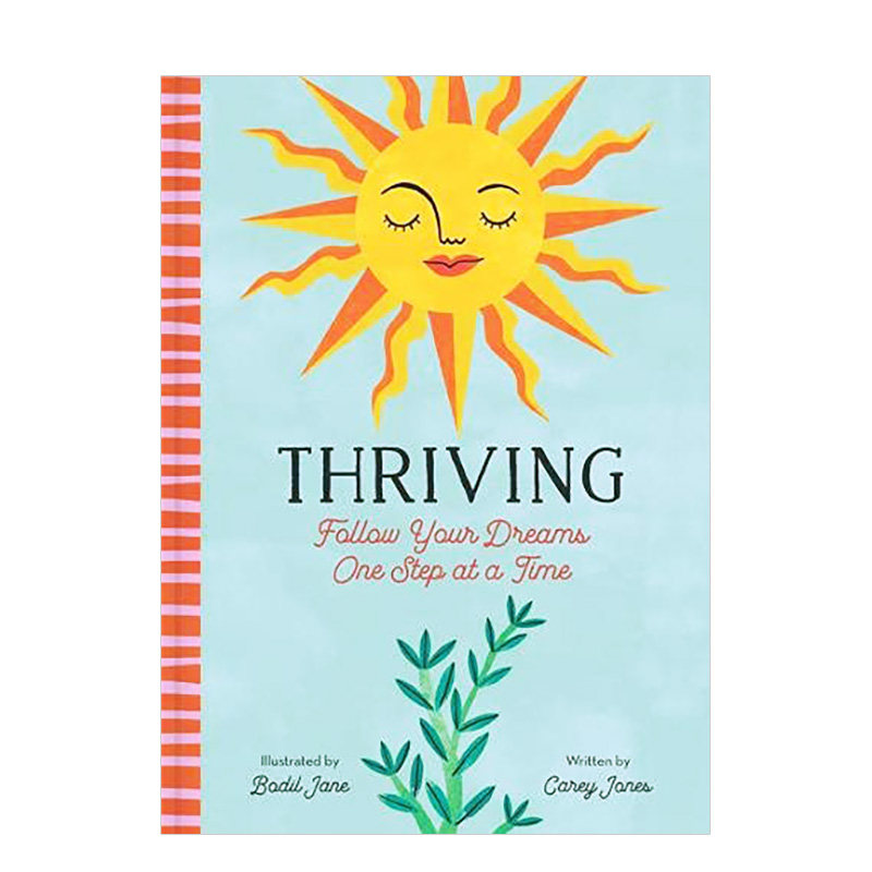 一步一个脚印地追寻你的梦想thriving 英文原版心灵励志指南 carey