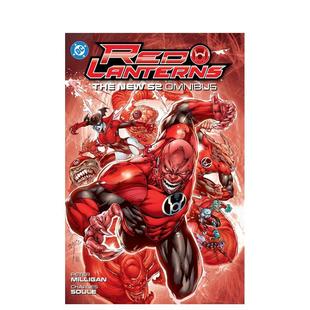 进口原版 New 现货 Comics The Lanterns 书Various Omnibus英文漫画图书精装 红灯侠新52合集Red