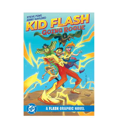 【预售】闪电小子 误入歧途Kid Flash英文儿童漫画Steve FoxeDC Comics平装进口原版书9781799502296