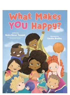 【现货】什么让你快乐What Makes YOU Happy?英文儿童绘本自我认知情绪管理Nedra Glover Tawwab精装Rocky Pond Books进口原版书9