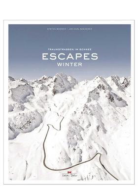 【预售】冬日遁逸Escapes英文摄影集自然景观Stefan Bogner精装Delius Klasing Verlag进口原版书9783667107176