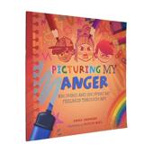 正念艺术疗愈 Colours Picturing All Anger英文儿童绘本自我认知情绪管理Anna Shepherd平装 描绘愤怒 the 现货