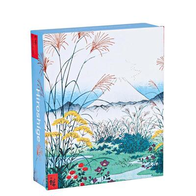 【预售】歌川广重四季问候卡Hiroshige - Seasons QuickNotes notecards英文文创卡牌teNeues盒装teNeues进口原版书9781623257507
