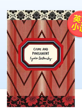 【预售】【复古经典俄罗斯文学】罪与罚英文文学小说进口原版书【Vintage Classics Russian】Crime And Punishment平装14岁以上