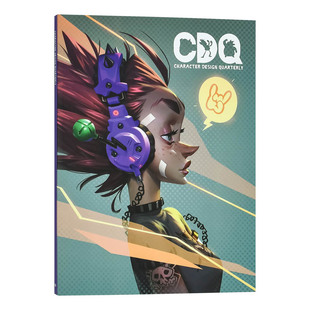 刊22Character Design 3dtotal 预售 Publishing 图书平装 角色设计季 22英文艺术插画原画设定集进口原版 Quarterly
