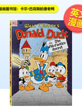 【预售】迪士尼漫画图书馆卡尔巴克斯的唐老鸭Disney Comics Library. Carl Barks’s Donald英文漫画Carl Barks精装TASCHEN进口原